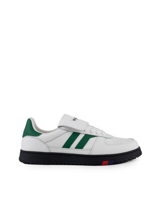 Sneakers Field King in pelle Bianco/Verde bottiglia PRO-KEDS | F225CLMLL00X814BBIANCO/VERDE BOTTIGLIA